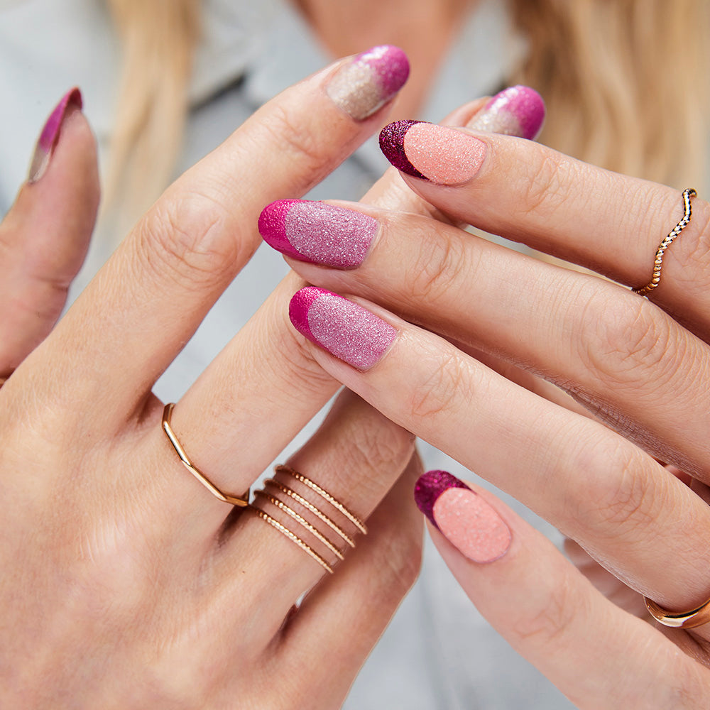 Avon Sunset Beats Crushed Crystals Nail Enamel