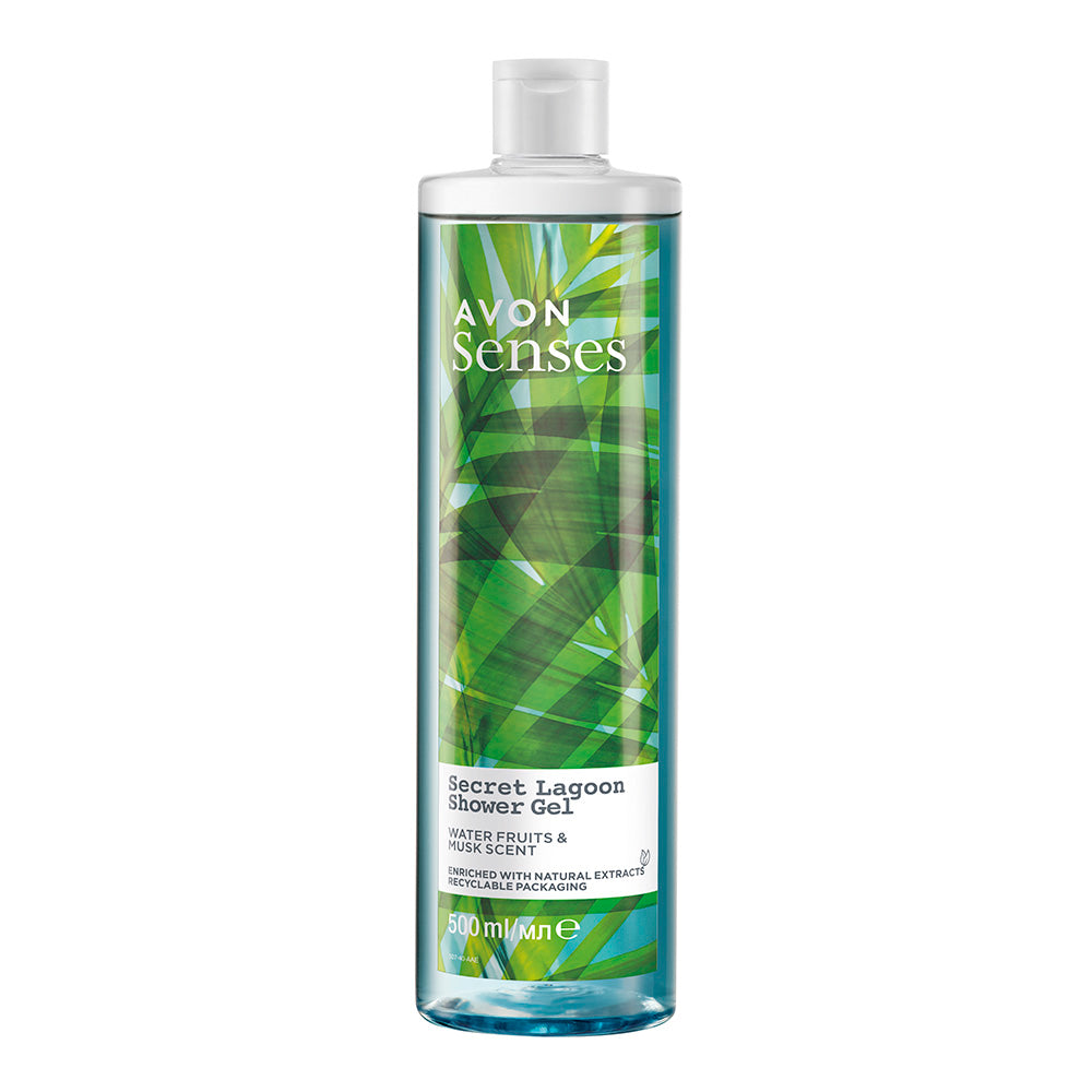 Avon Secret Lagoon Water Fruits & Musk Shower Gel - 500ml