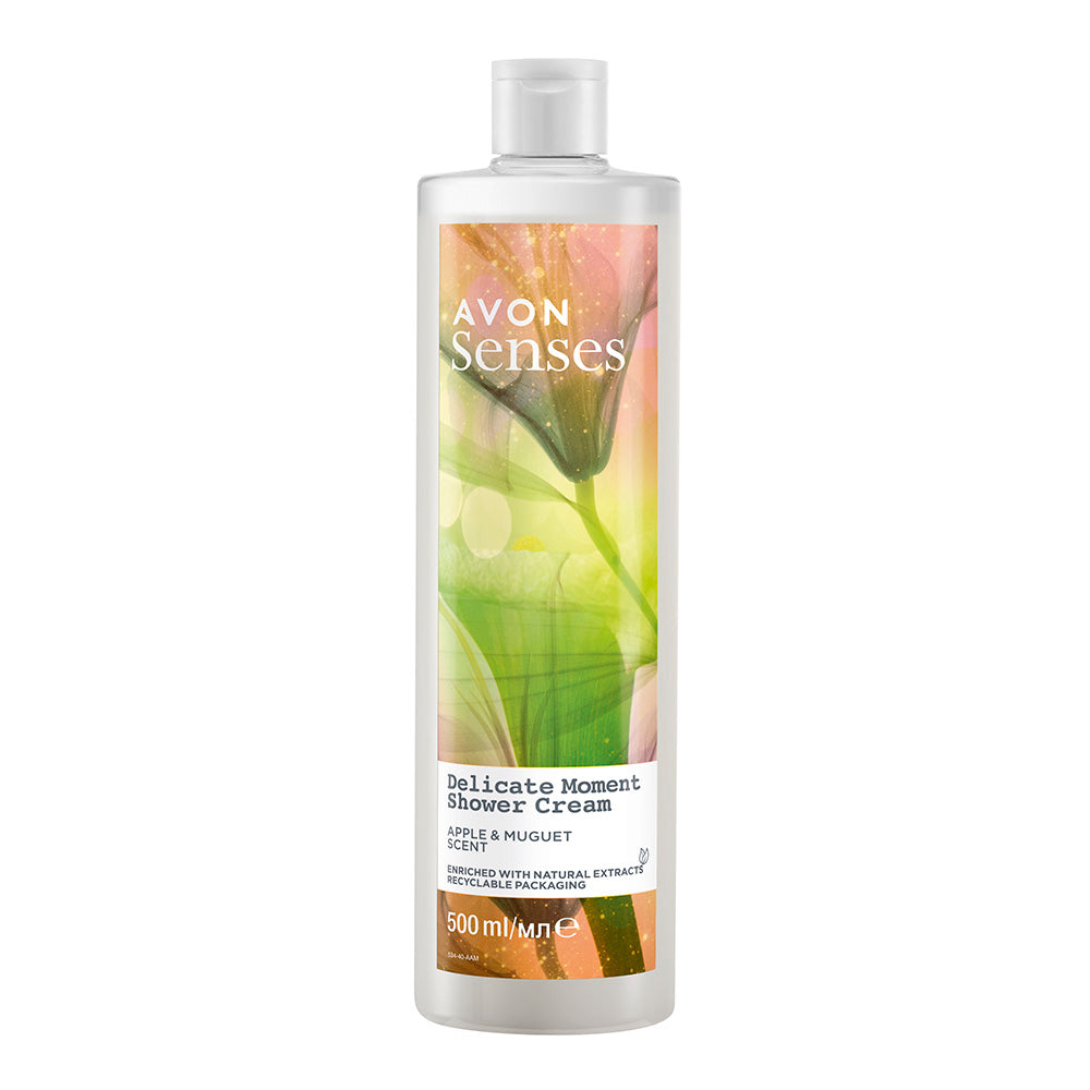 Avon Delicate Moment Apple & Muguet Shower Cream - 500ml