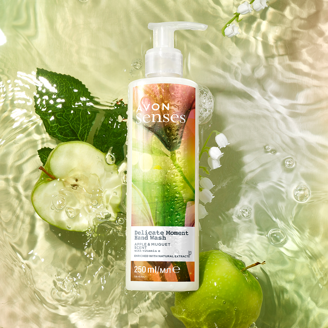 Avon Senses Delicate Moment Apple & Muguet Hand Wash 250ml