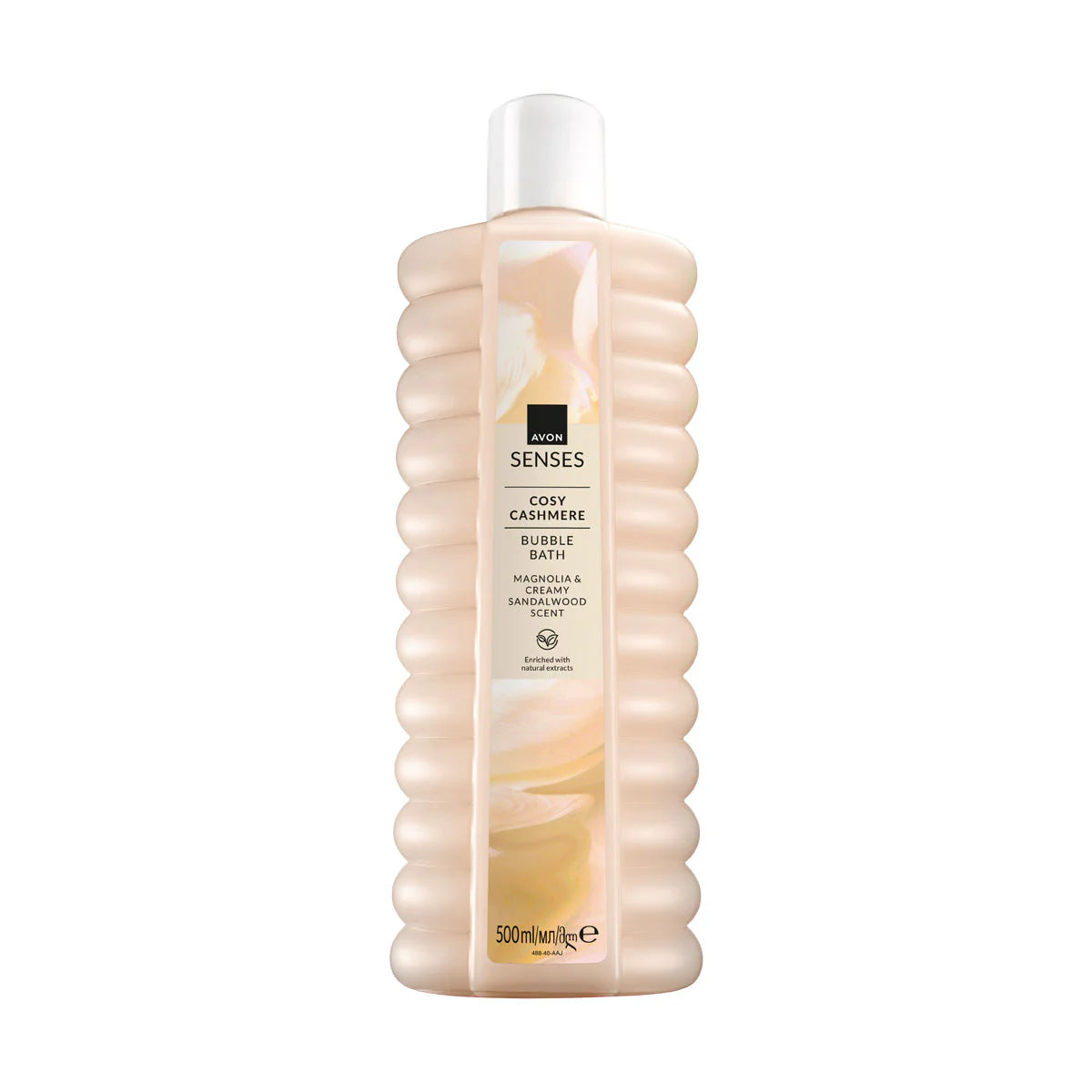 AVON SENSES CASHMERE TOUCH BUBBLE BATH 500ML