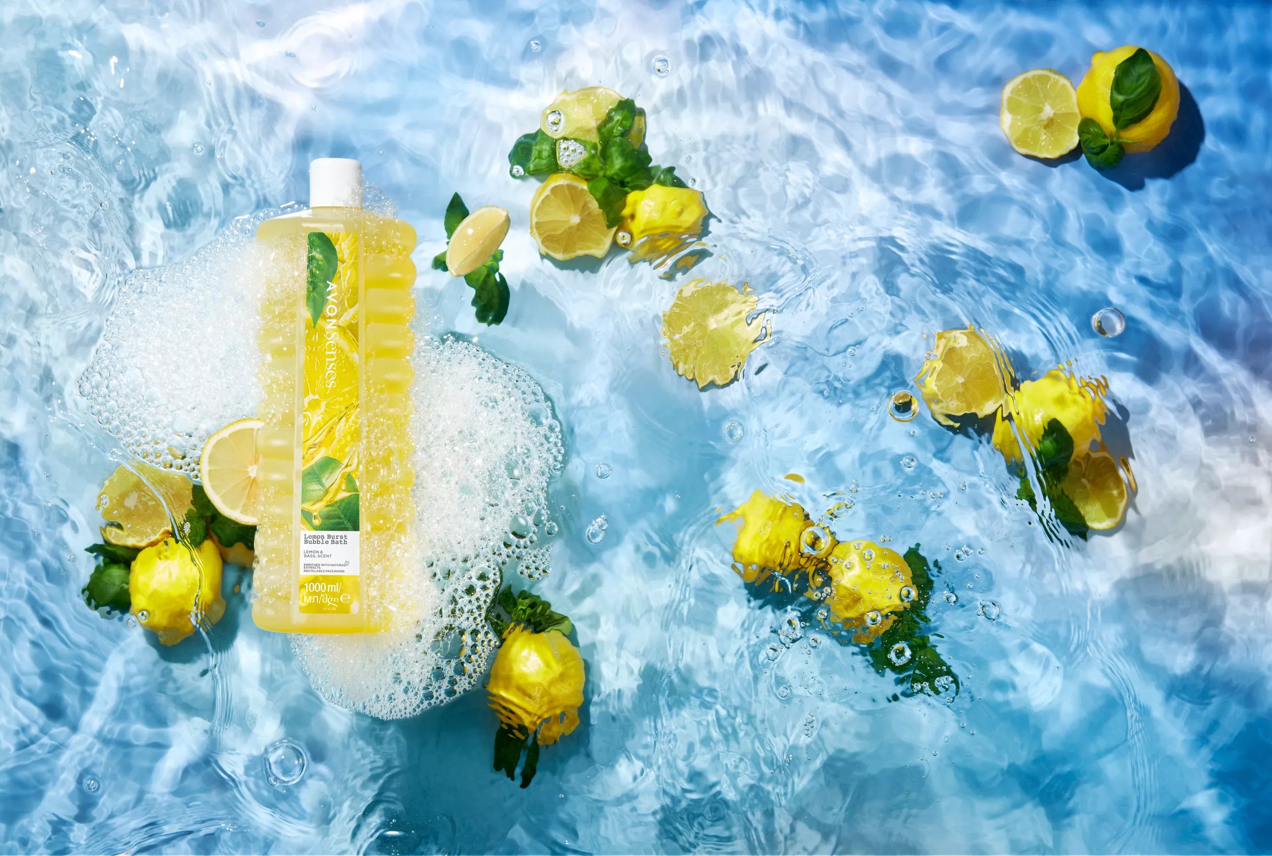 Senses Lemon Burst Bubble Bath