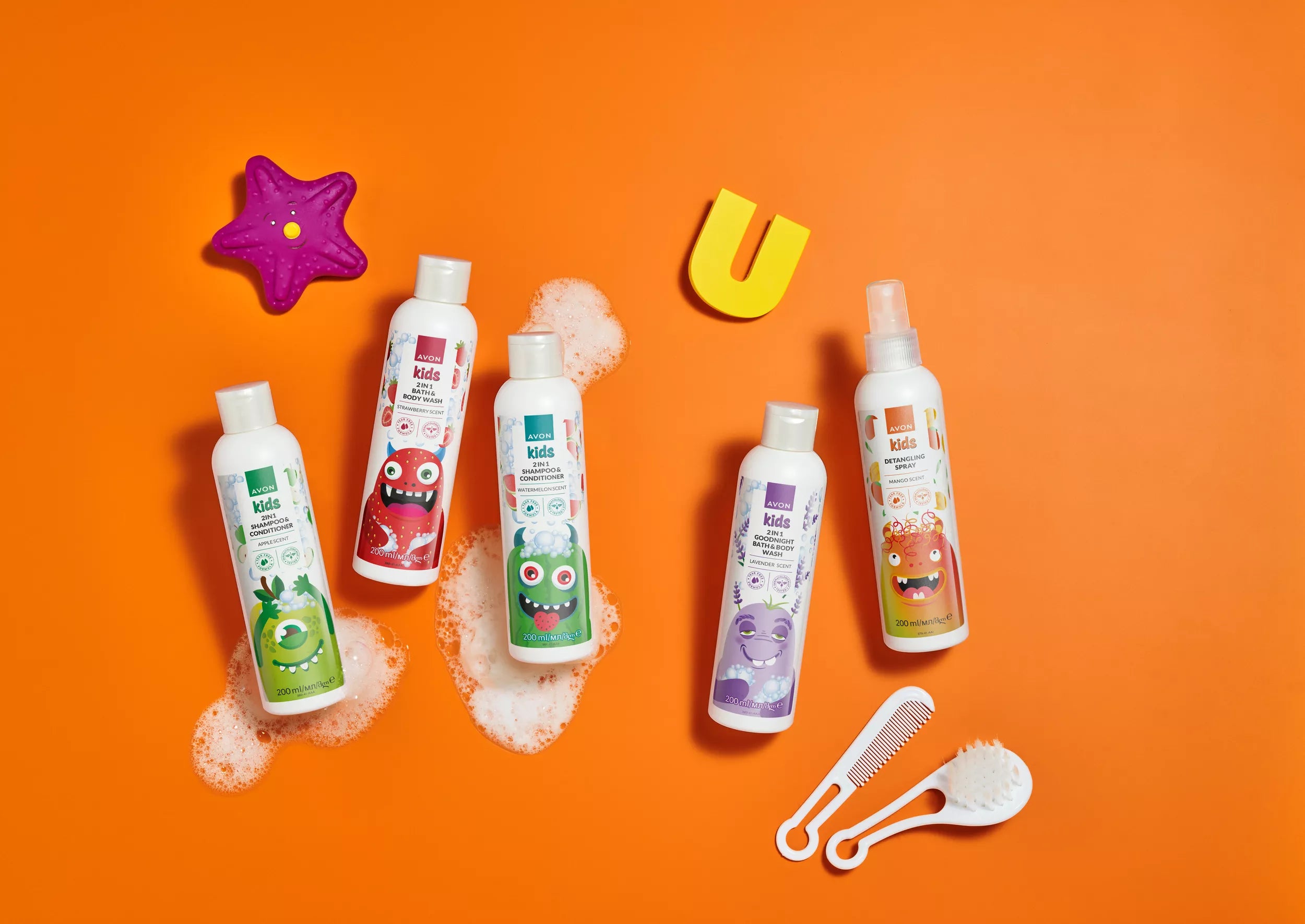 Avon Kids 2-In-1 Shampoo & Conditioner Apple - 200ml