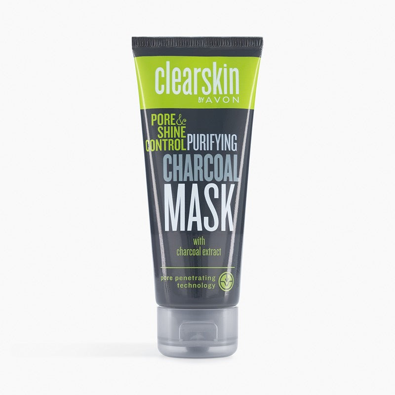 Avon Clearskin Charcoal Face Mask with Shine Control - 75ml