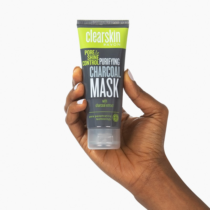 Avon Clearskin Charcoal Face Mask with Shine Control - 75ml