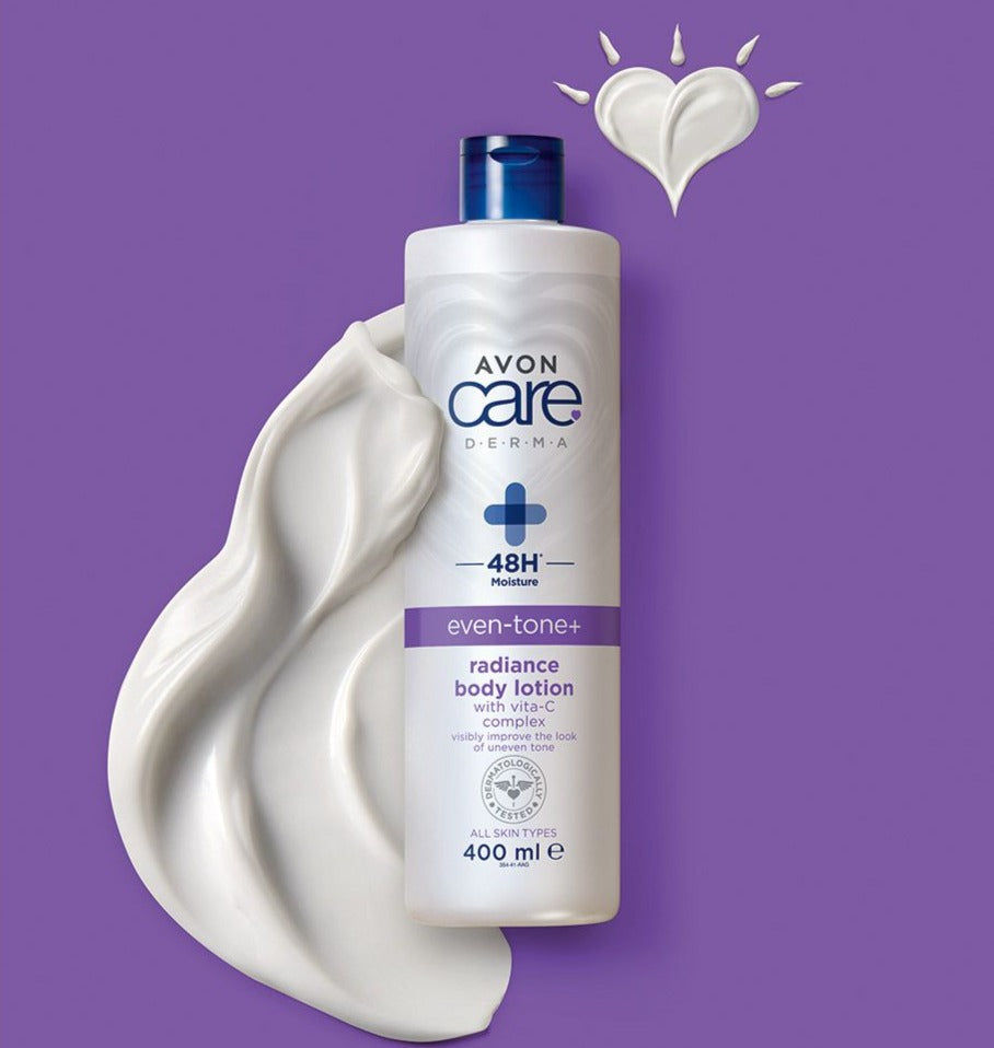 Avon Care Derma Even-Tone + Radiance Body Lotion - 400 ml