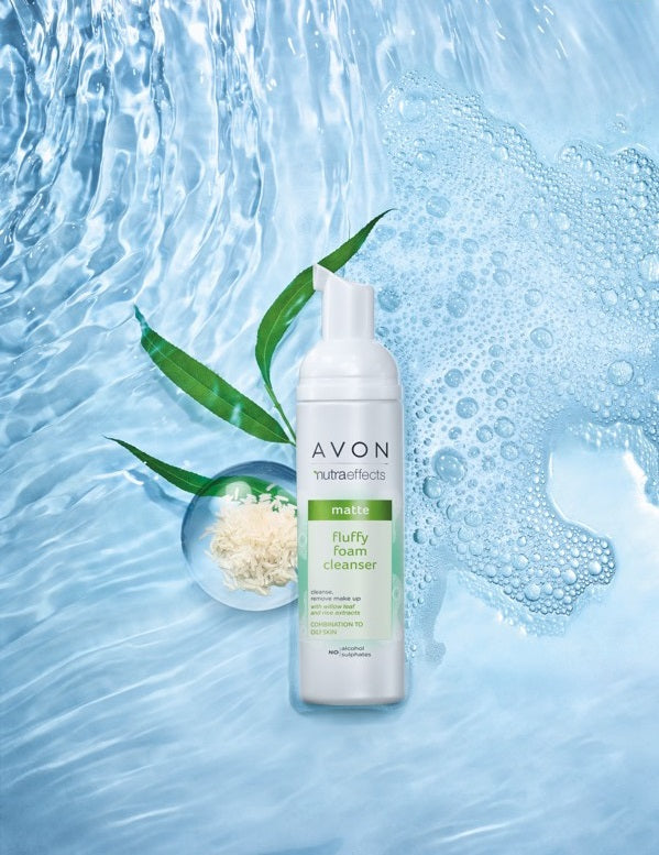 Avon Nutra Effects Mattifying Fluffy Foam Cleanser - 150ml