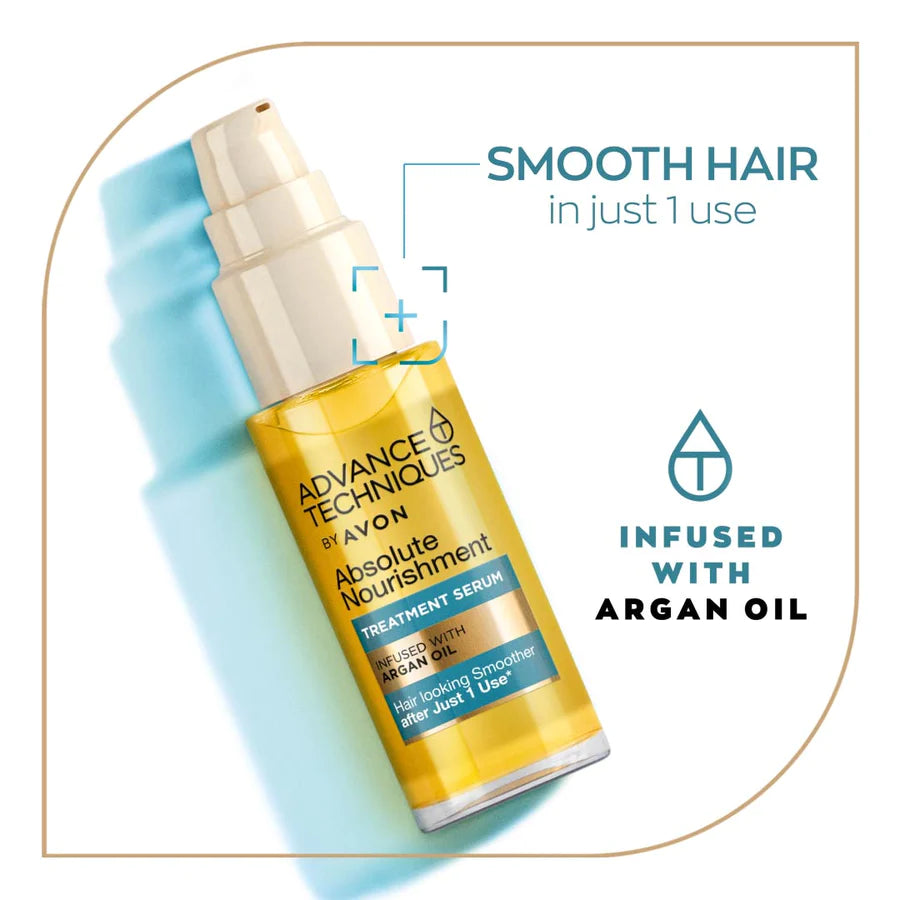 Avon Advance Techniques Absolute Nourishment Argan Hair Oil Serum - 30ML