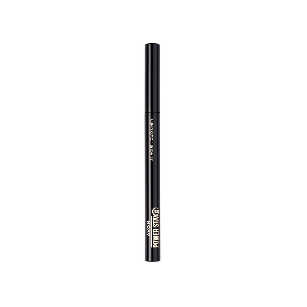 Avon Power Stay 24-Hour Liquid Eyeliner - Blackest Black