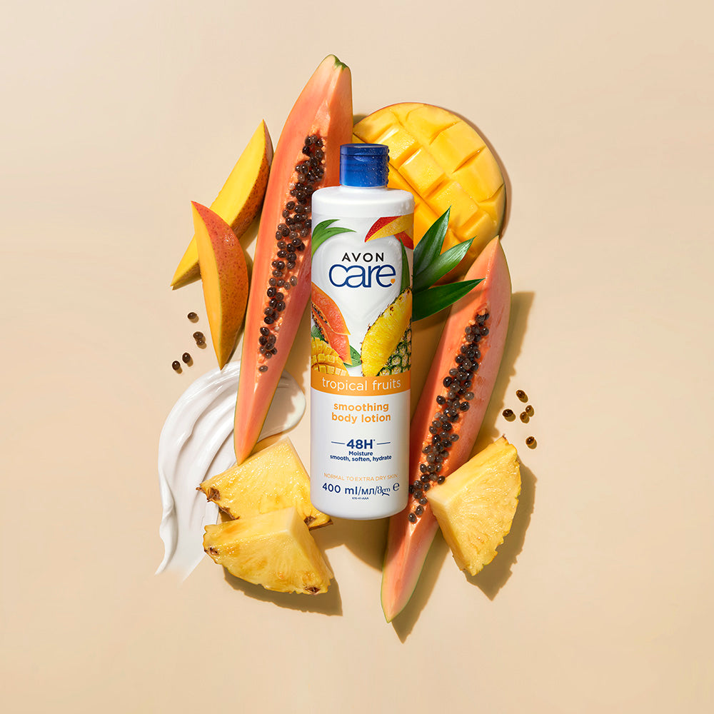 Avon Care Tropical Fruits Smoothing Body Lotion 400 ml