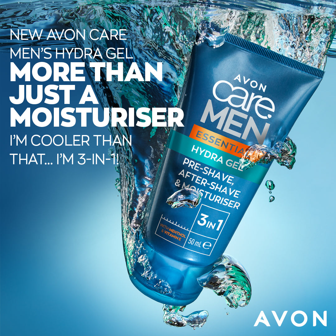 Avon Care Men Essentials 3-in-1 Hydra Gel - 50ml