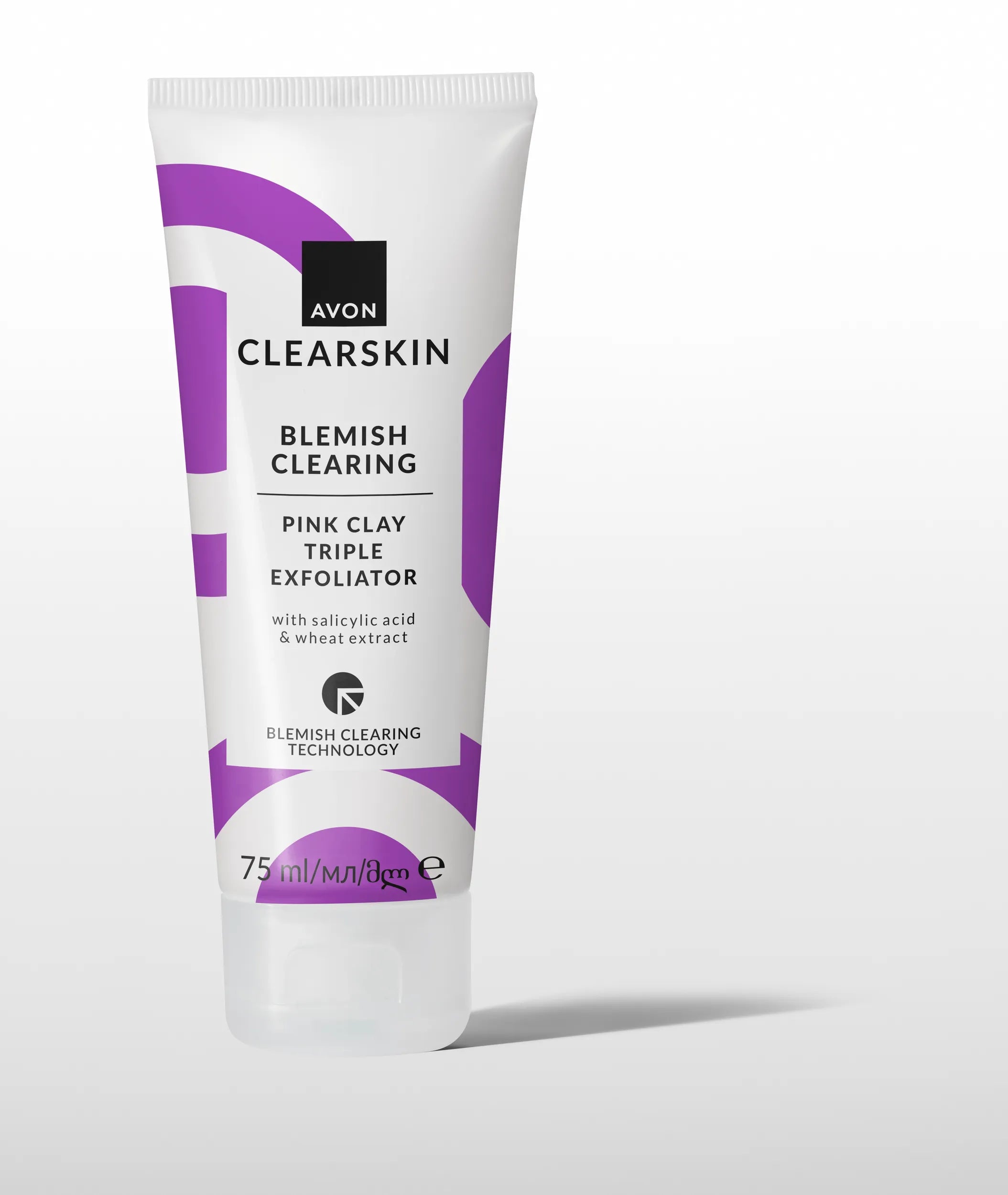 Clearskin Blemish Clearing Pink Clay Triple Exfoliator - 75ml