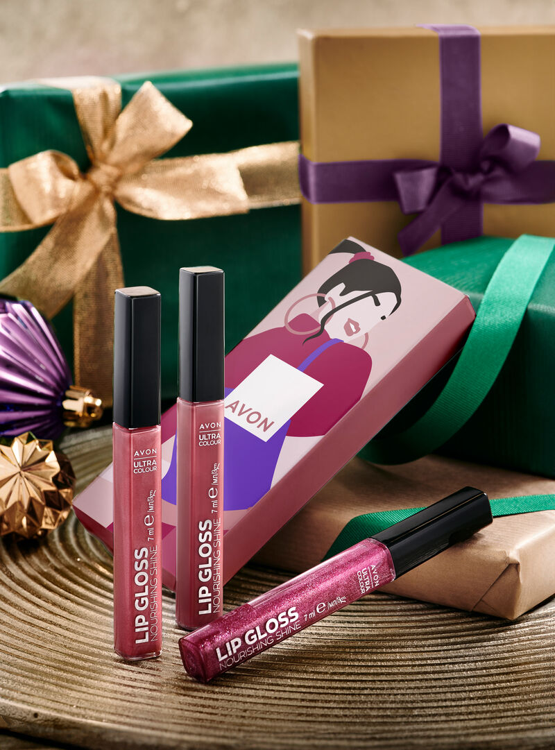 Avon Ultra Go Glossy Gift Set