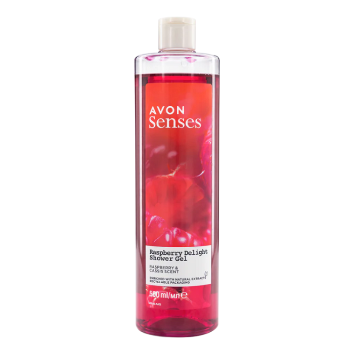 Avon Senses Raspberry Delight Shower Gel - 500ml