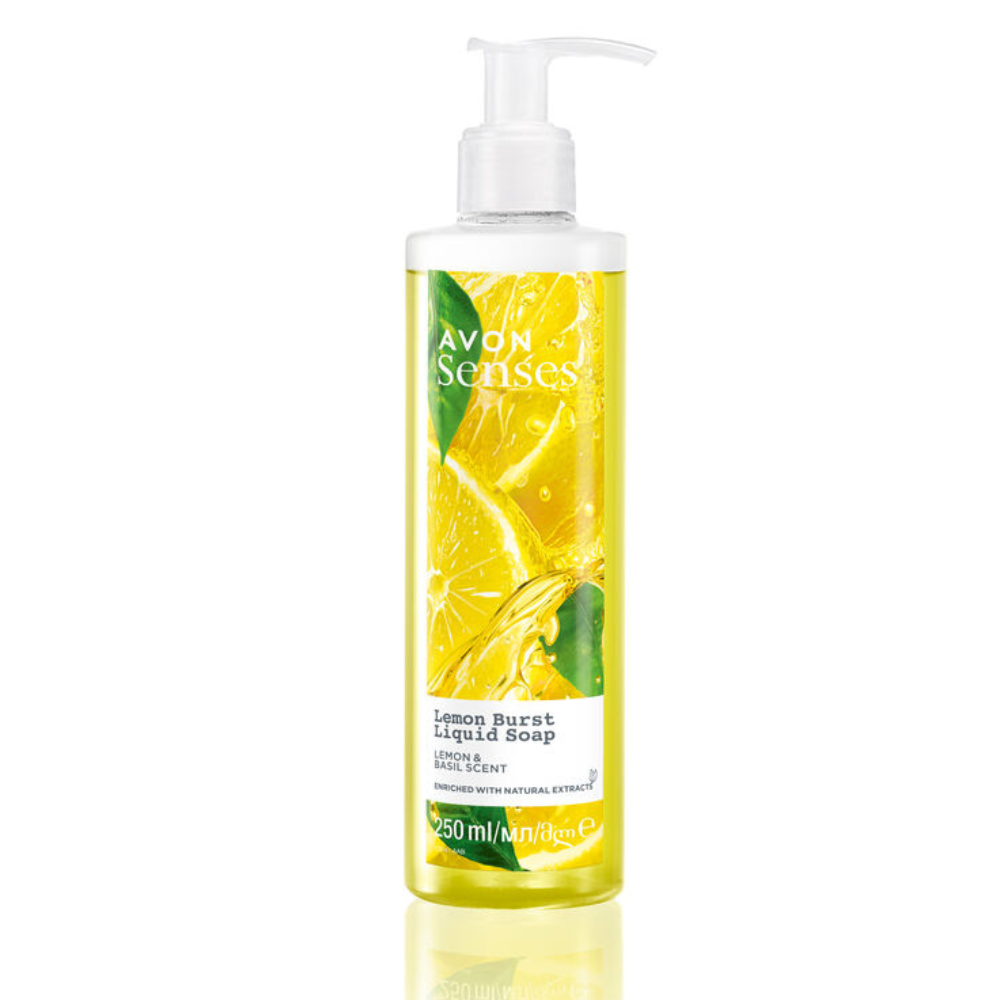 Avon Senses Lemon Burst Liquid Soap 250ml
