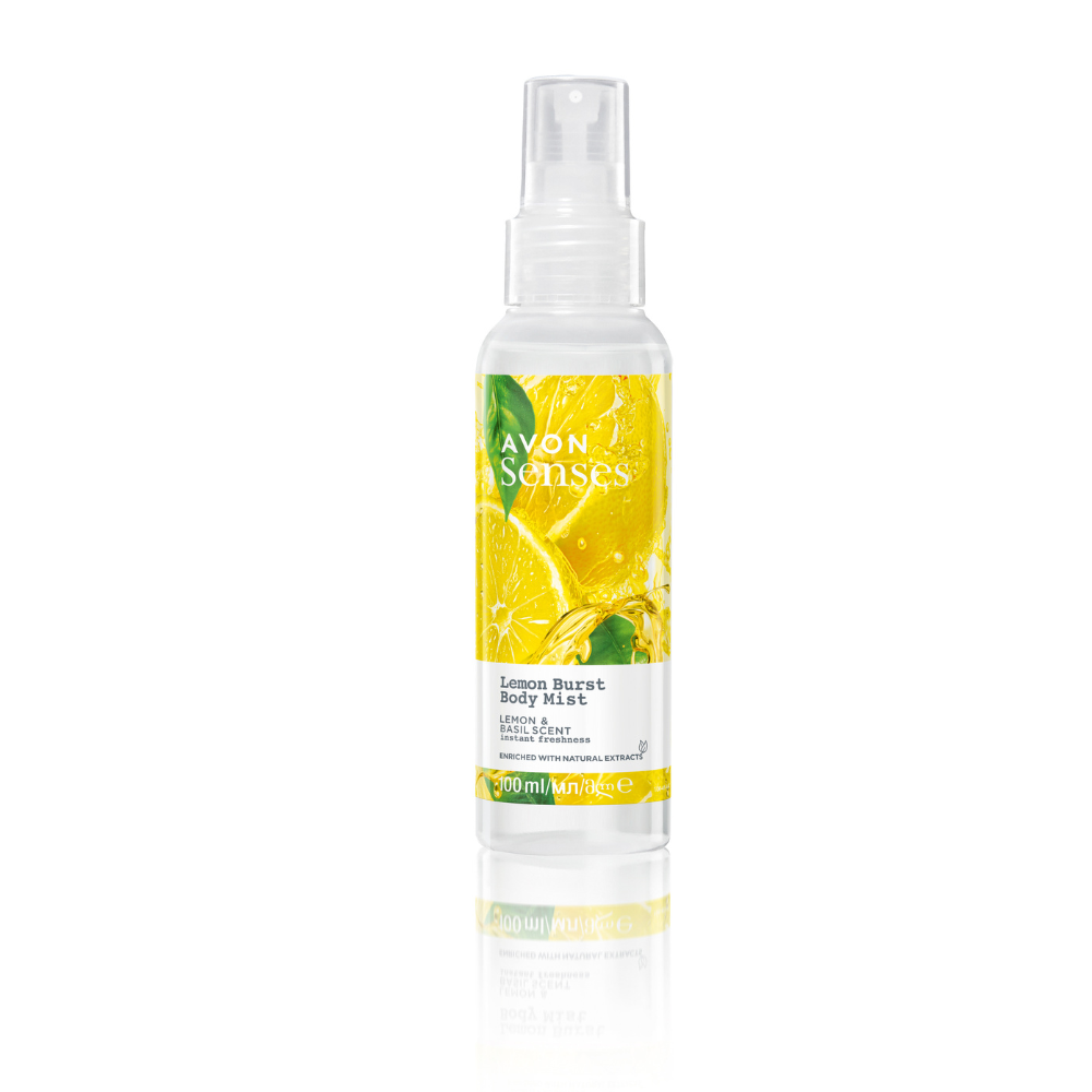 Avon Senses Lemon Burst Body Mist 100ml