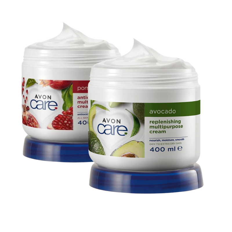 Avon Avocado & Pomegranate Multipurpose Cream Combo