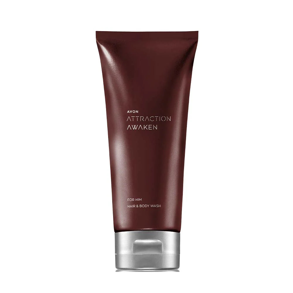 Avon Attraction Awaken for Him Hair & Body Wash-200 ml