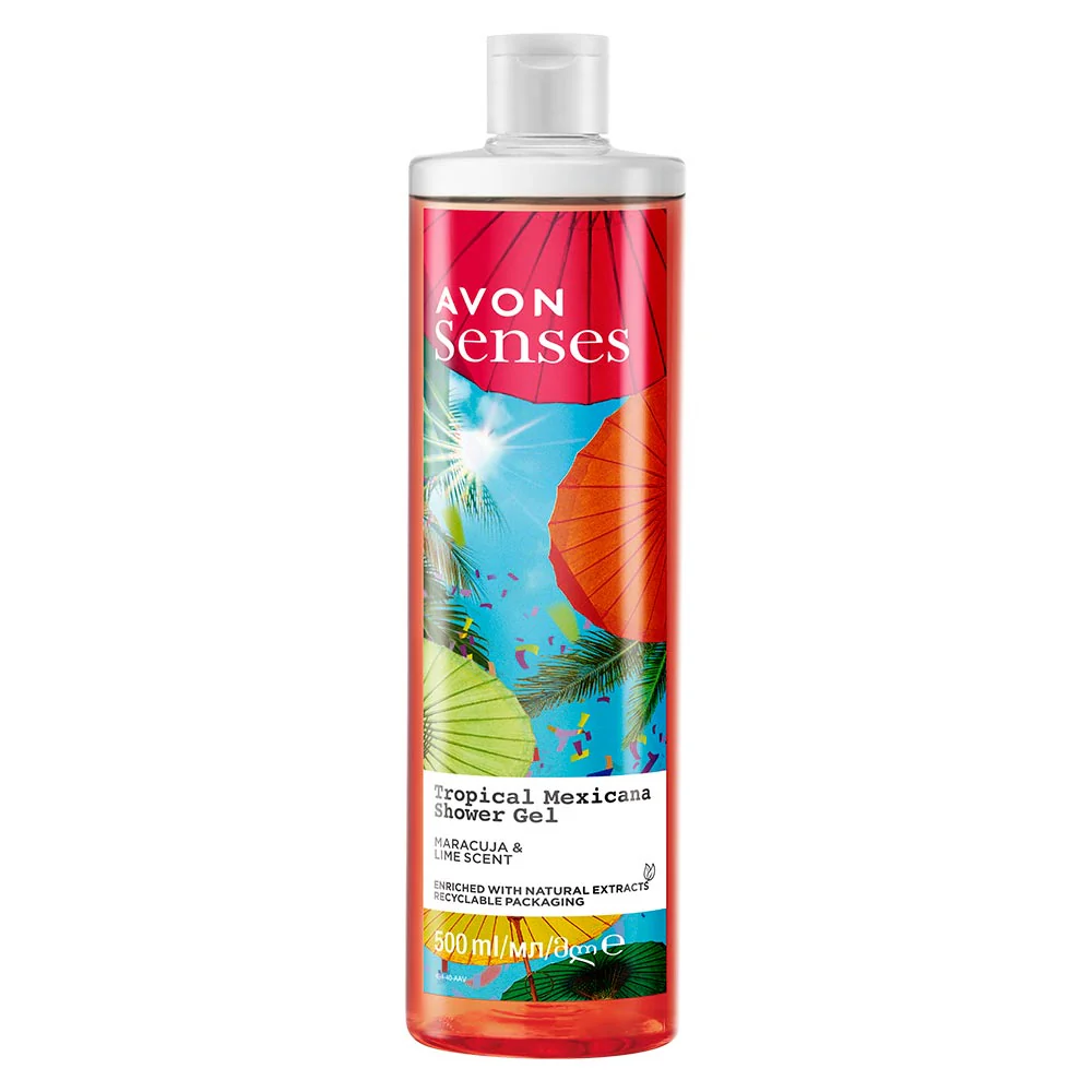 Avon Senses Tropical Mexicana Shower Gel - 500ml