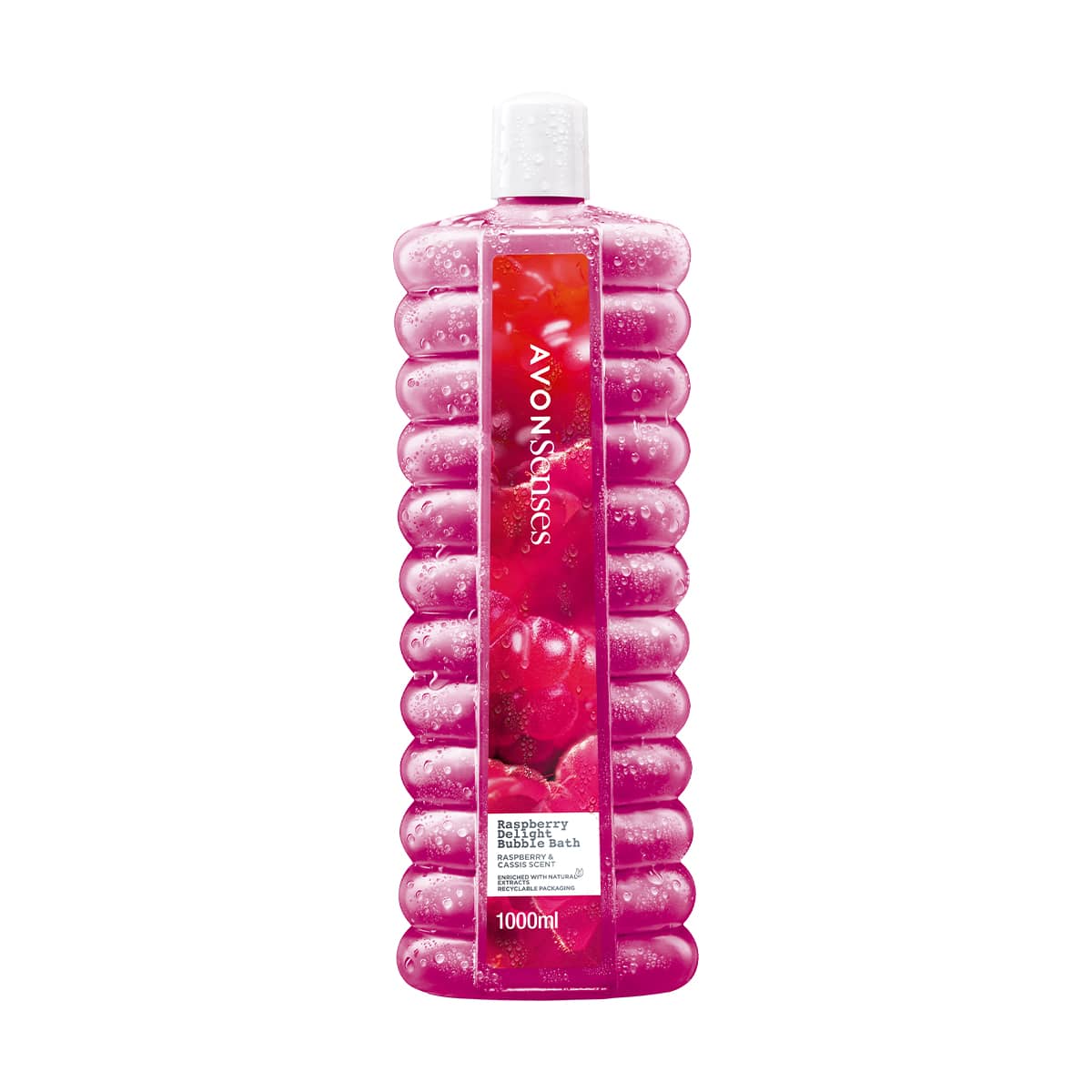 Avon Senses Raspberry Delight Bubble Bath - 1 Litre