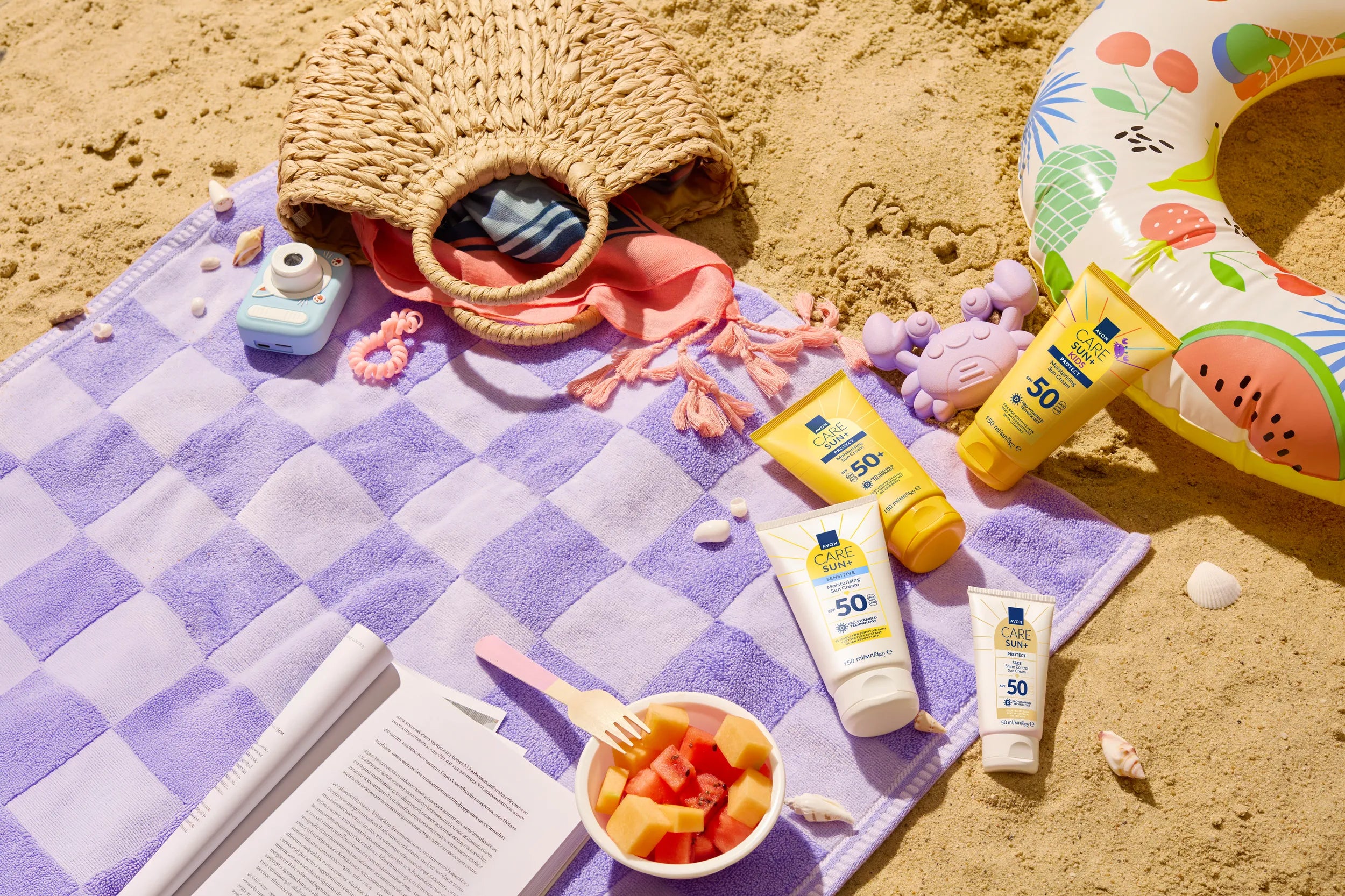 Avon Care Sun+ Protect Moisturising Sun Cream SPF 50+   ( 150ml)
