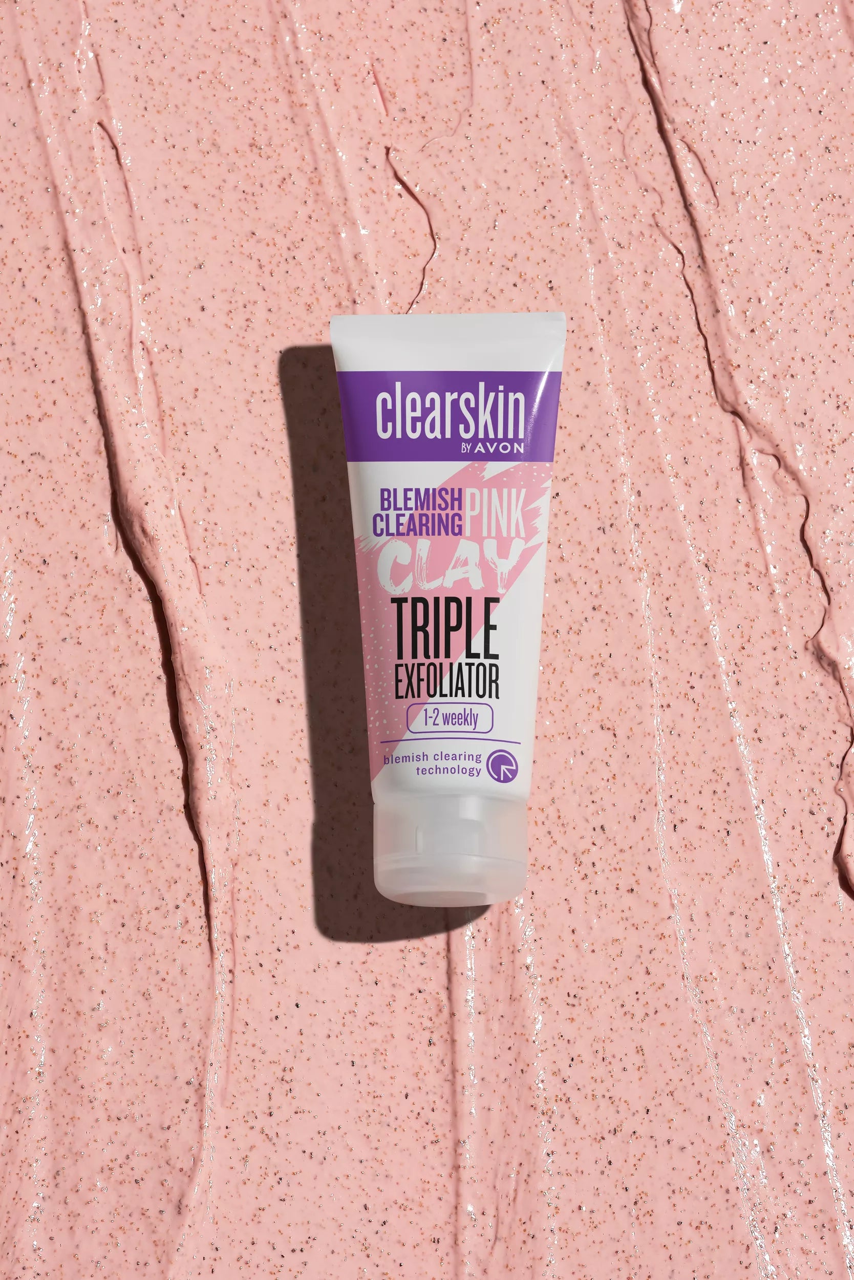 Avon Clearskin Blemish Clearing Pink Clay Triple Exfoliator