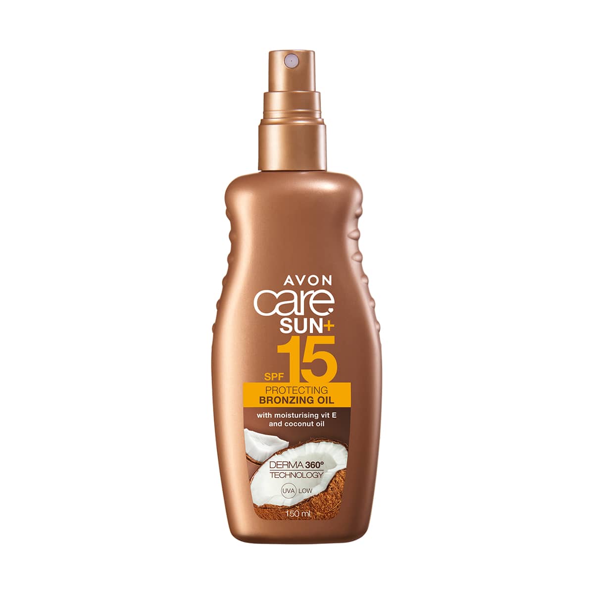 Avon Care - Sun+ SPF 15 Coconut Tanning Oil - 150ml