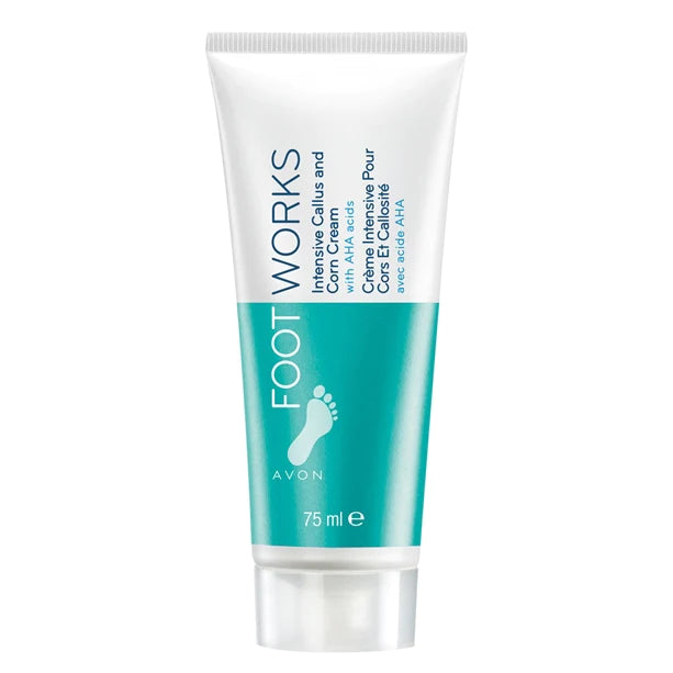 Avon Foot Works restage Intensive Callus and Corn Cream