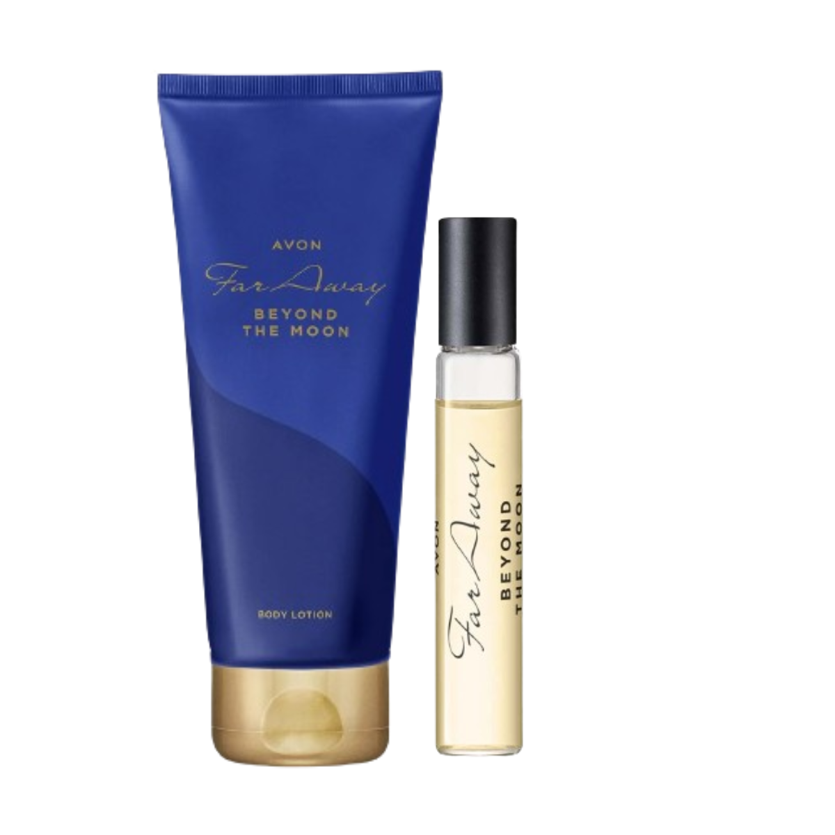 Avon Far Away Beyond the Moon Body Lotion -125 ml And Purse Parfum 10ml