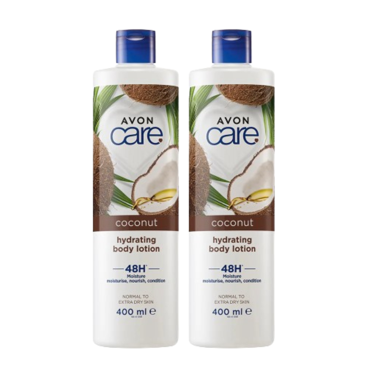 Avon Care Coconut Hydrating Body Lotion 400ml Pack of 2
